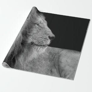 PORTRAIT DES KÖNIGS GESCHENKPAPIER