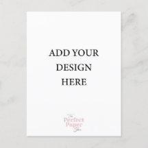 Portrait d'invitation de carte postale