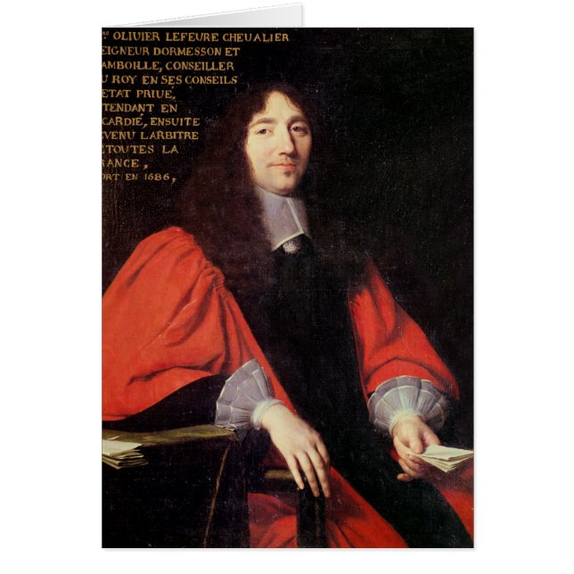 Portrait d'Olivier Lefevre (Devant)