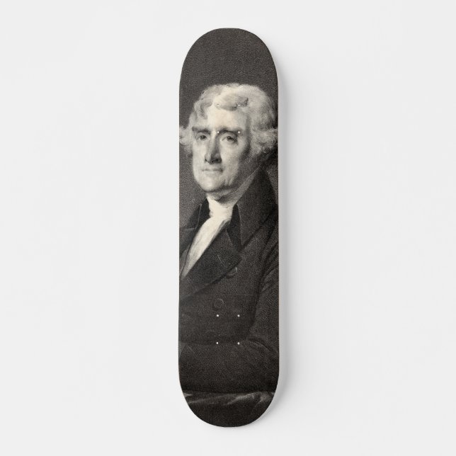 Portrait du skateboard de Thomas Jefferson (Devant)