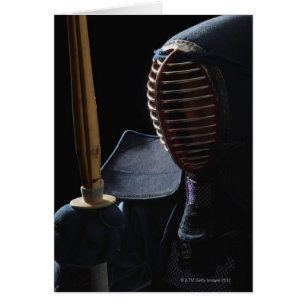 Portrait d'un escrimeur 6 de Kendo