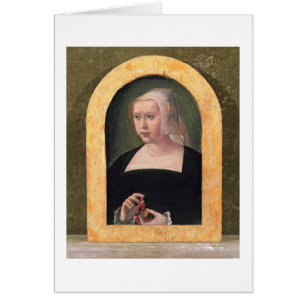 Portrait d'une dame (panneau)
