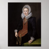 Portrait einer Frau im Alter von 29, 1615