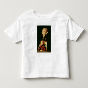 Portrait einer Frau mit ihrer Tochter Kleinkind T-shirt
