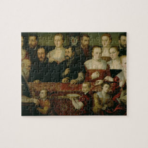 Portrait einer großen Familie