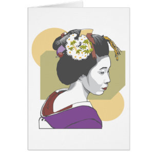 Portrait einer japanischen Frau