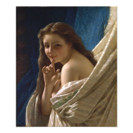 Portrait einer jungen Frau von Pierre Auguste Cot Fotodruck