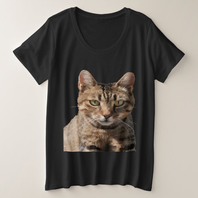 Portrait einer Niedlichen Tablettenkiste mit Augen Große Größe T-Shirt (Design vorne)