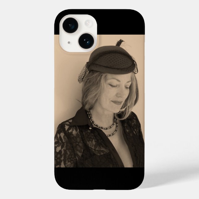Portrait einer schönen Frau Case-Mate iPhone 14 Hülle (Rückseite)