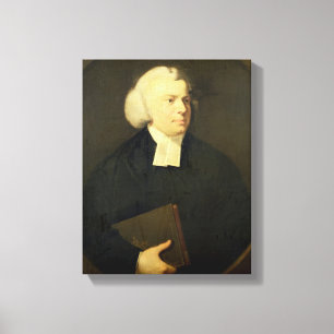 Portrait eines Clergyman Leinwanddruck