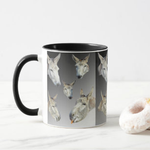 Portrait eines Esels, Tasse