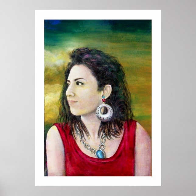 PORTRAIT EINES FRÄULEINS POSTER (Vorne)