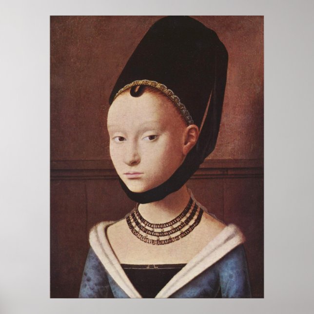 Portrait eines jungen Girl Poster (Vorne)