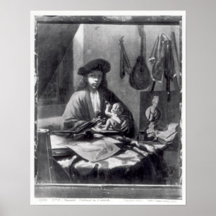 Portrait eines jungen Künstlers Poster