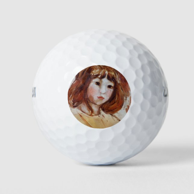 Portrait eines jungen Mädchens (von Berthe Morisot Golfball (Vorderseite)