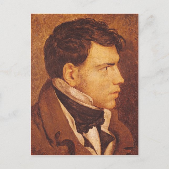 Portrait eines jungen Mannes 2 Postkarte (Vorderseite)