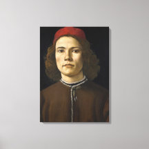 Portrait eines jungen Mannes (von Sandro Botticell