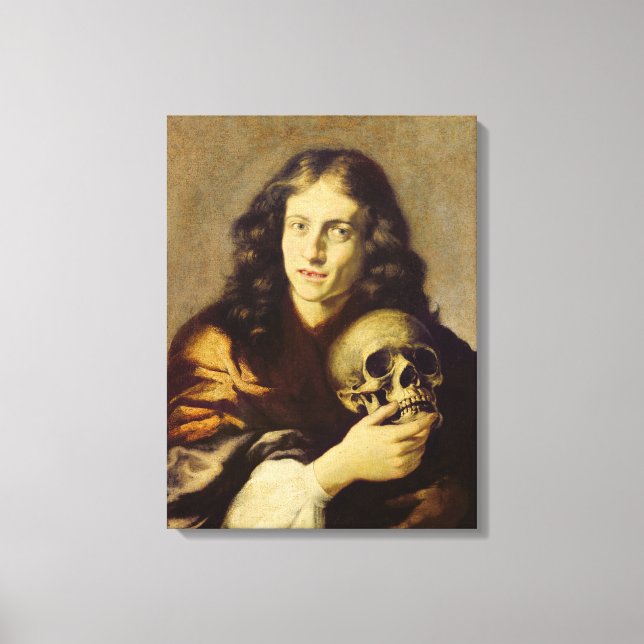 Portrait eines Mannes 2 Leinwanddruck (Vorderseite)