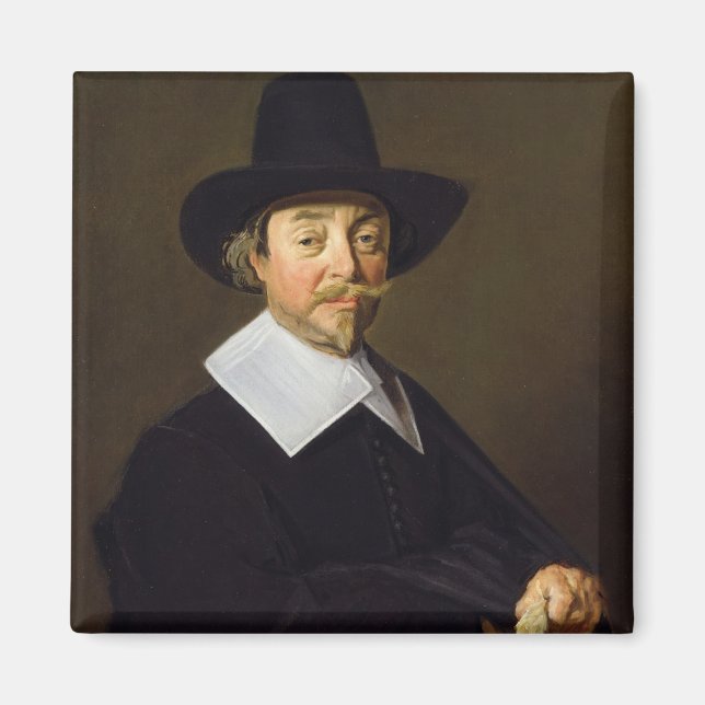 Portrait eines Mannes, c.1643-45 Magnet (Vorne)