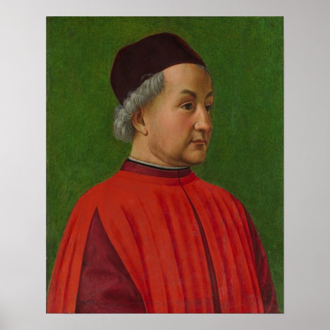 Portrait eines Mannes Poster (Vorne)