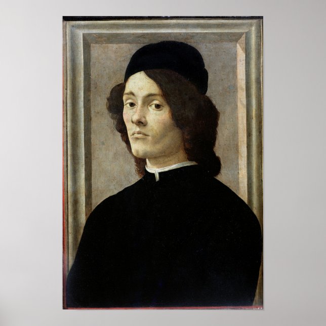 Portrait eines Mannes Poster (Vorne)