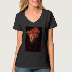 Portrait eines Menschengemäldes von Jan Van Eyck T-Shirt