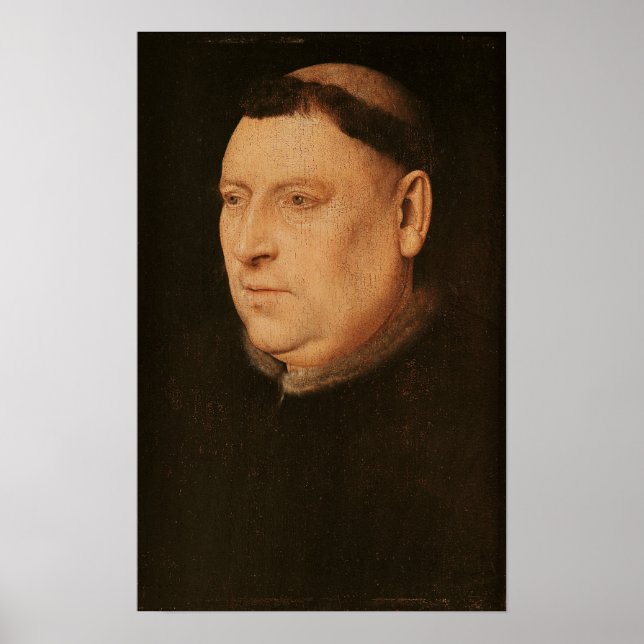 Portrait eines Monks Poster (Vorne)