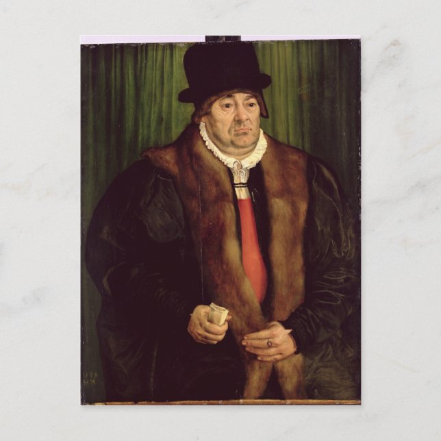 Portrait eines Münchner Aristokraten, 1559 Postkarte (Vorderseite)