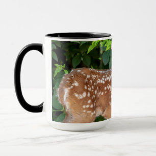Portrait eines Neugeborenen (Weißschwanzhirsche) Tasse