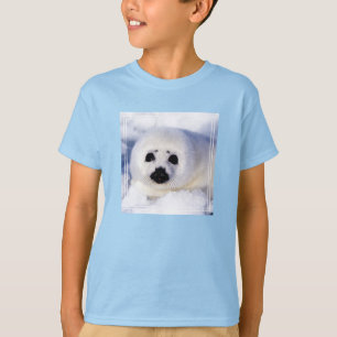 Portrait eines Siegels der Harfe T-Shirt