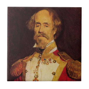 Portrait eines spanischen Generals Fliese