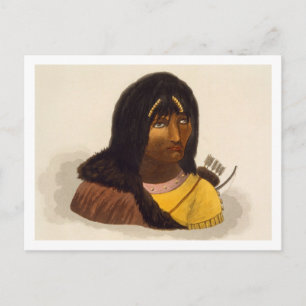 Portrait eines Stone Indian, aus "Erzählung eines Postkarte