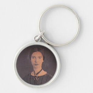 Portrait Emily Dickinson Schlüsselanhänger