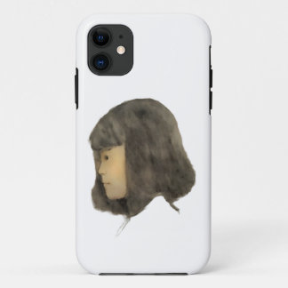 Portrait Girl Mobile Case mit weichem Pastell