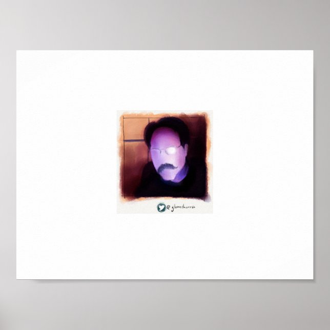 Portrait: Glenn Sharron Poster (Vorne)