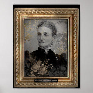 Portrait hanté   Vieille Femme   Poster télécharge