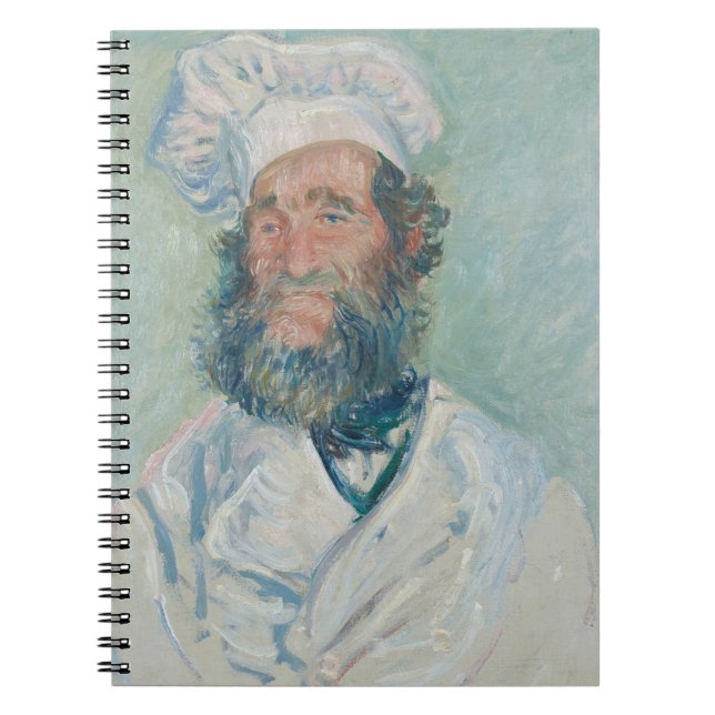 Portrait-Impressionist-Notebook mit Bart-Koch Notizblock (Vorderseite)