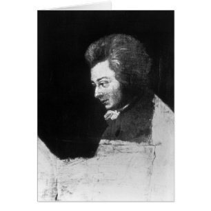 Portrait inachevé de Wolfgang Amadeus Mozart