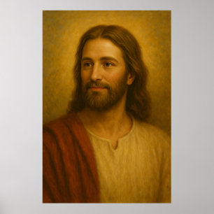 Portrait Jésus Christ #2™ Poster d'art mural LDS