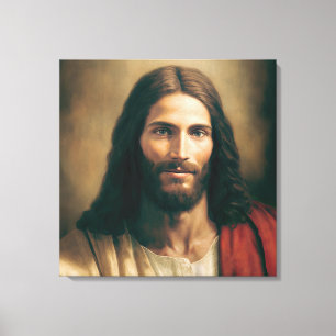 Portrait Jésus Christ sur toile 24x24