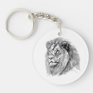 Portrait Lion puissant