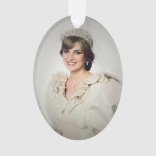 Portrait mariage Princess Diana stylisé