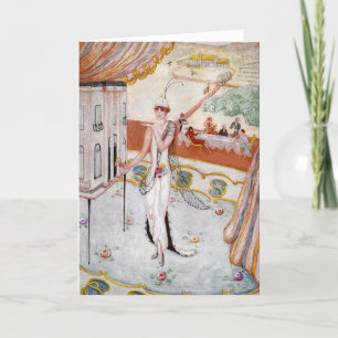 Portrait meiner Schwester, Carrie W. Stettheimer Dankeskarte