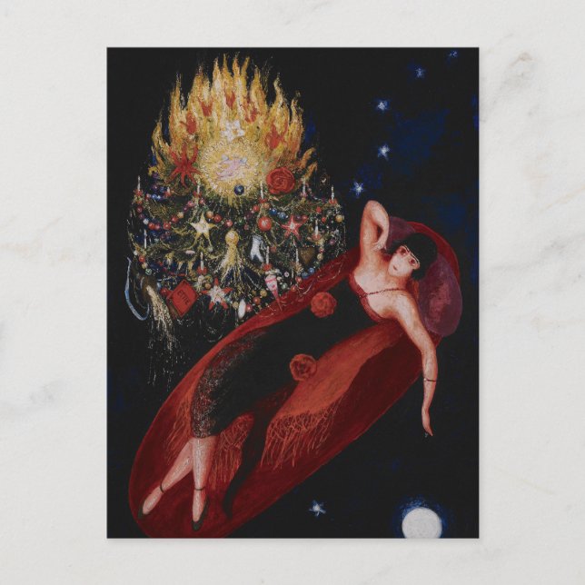 Portrait meiner Schwester, Ettie Stettheimer Postkarte (Vorderseite)