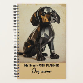Portrait meines benutzerdefinierten Dogennamens Be Planer