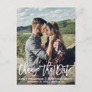 Portrait Moderne Image Modifier La Date Carte Post