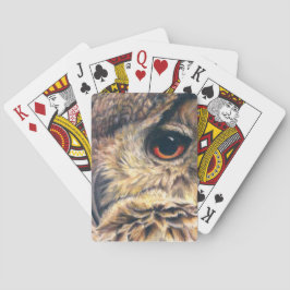 Portrait of a eagle uu feine art spielkarten