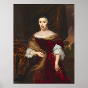 Portrait of a Lady - Nicolaes Maes Fine Art Poster