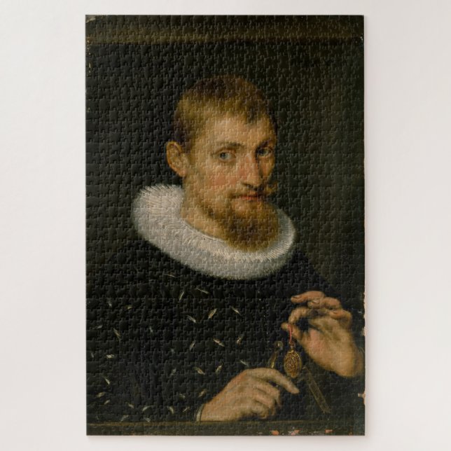 Portrait of a Man, Rubens 1597 fine art 1000 plus (Vertikal)