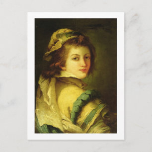 Portrait of a Page, 1762-70 (Öl auf Leinwand) Postkarte